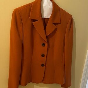 Kasper Women's Bold Orange Blazer
